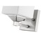 Z-Lite Quube 1 Light Vanity, Brushed Nickel & Matte Opal 2104-1V - alternate 6
